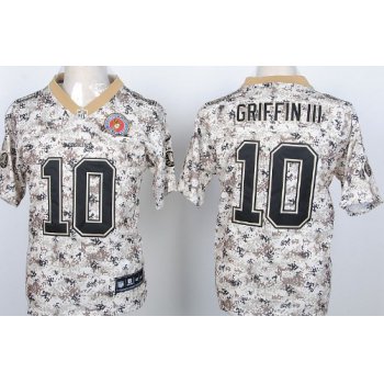 Nike Washington Redskins #10 Robert Griffin III 2013 USMC Camo Elite Jersey