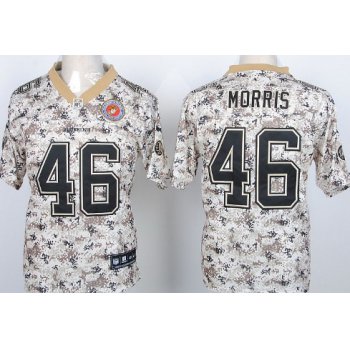 Nike Washington Redskins #46 Alfred Morris 2013 USMC Camo Elite Jersey