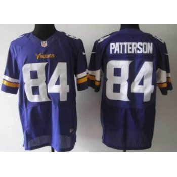 Nike Minnesota Vikings #84 Cordarrelle Patterson 2013 Purple Elite Jersey