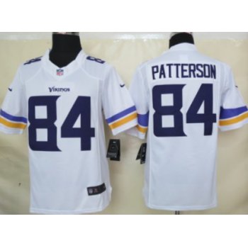 Nike Minnesota Vikings #84 Cordarrelle Patterson 2013 White Limited Jersey