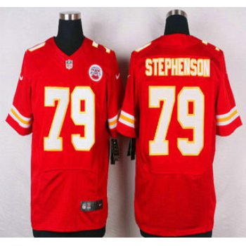 Men's Kansas City Chiefs #79 Donald Stephenson Red Team Color NFL Nike Elite Jersey