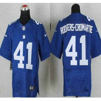 Men's New York Giants #41 Dominique Rodgers-Cromartie Nike Blue Elite Jersey