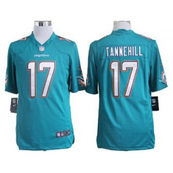 Nike Miami Dolphins #17 Ryan Tannehill 2013 Green Game Jersey