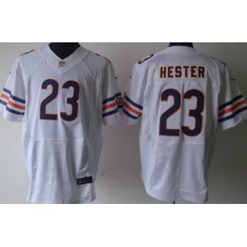 Nike Chicago Bears #23 Devin Hester White Elite Jersey