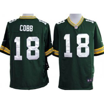 Nike Green Bay Packers #18 Randall Cobb Green Game Jersey