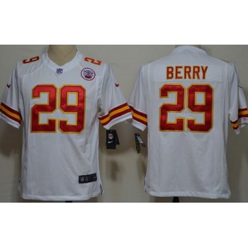 Nike Kansas City Chiefs #29 Eric Berry White Game Jersey