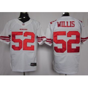 Nike San Francisco 49ers #52 Patrick Willis White Elite Jersey