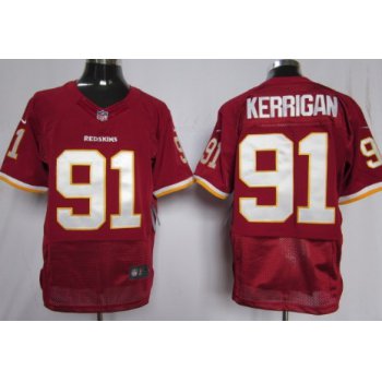 Nike Washington Redskins #91 Ryan Kerrigan Red Elite Jersey