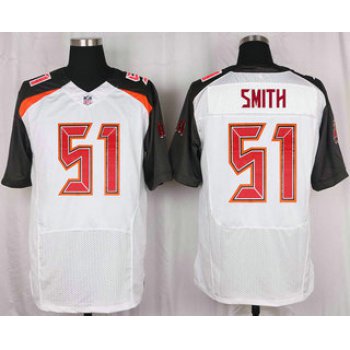 Men's Tampa Bay Buccaneers #51 Daryl Smith White Road NFL Nike Elite Jersey