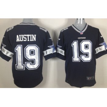 Nike Dallas Cowboys #19 Miles Austin Blue Game Jersey