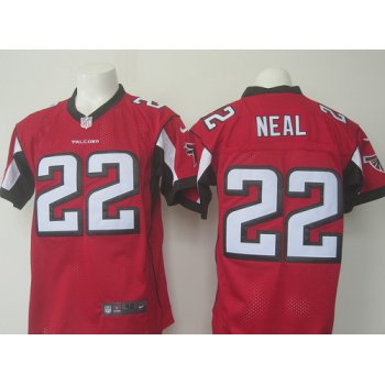 Men's Atlanta Falcons #22 Keanu Neal Red Team Color NFL Nike Elite Jersey