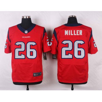 Nike Texans #26 Lamar Miller Red Alternate Men's Stitched NFL Elite Jersey