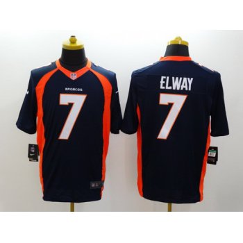 Nike Denver Broncos #7 John Elway 2013 Blue Limited Jersey