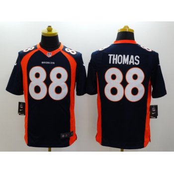 Nike Denver Broncos #88 Demaryius Thomas 2013 Blue Limited Jersey