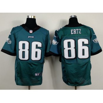 Nike Philadelphia Eagles #86 Zach Ertz 2014 Dark Green Elite Jersey