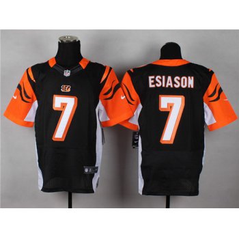 Nike Cincinnati Bengals #7 Boomer Esiason Black Elite Jersey