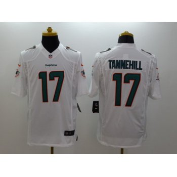 Nike Miami Dolphins #17 Ryan Tannehill 2013 White Limited Jersey