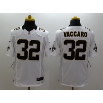 Nike New Orleans Saints #32 Kenny Vaccaro White Limited Jersey