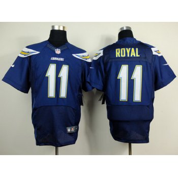 Nike San Diego Chargers #11 Eddie Royal 2013 Navy Blue Elite Jersey