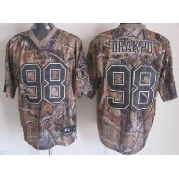 Nike Washington Redskins #98 Brian Orakpo Realtree Camo Elite Jersey