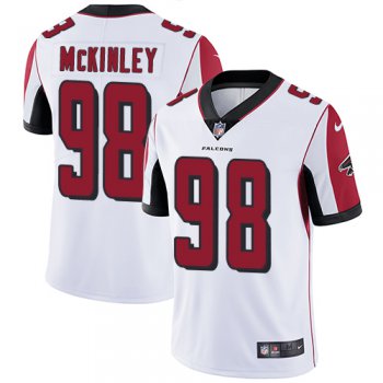 Nike Atlanta Falcons #98 Takkarist McKinley White Men's Stitched NFL Vapor Untouchable Limited Jersey