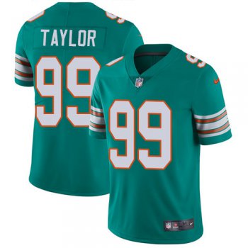 Nike Miami Dolphins #99 Jason Taylor Aqua Green Alternate Men's Stitched NFL Vapor Untouchable Limited Jersey