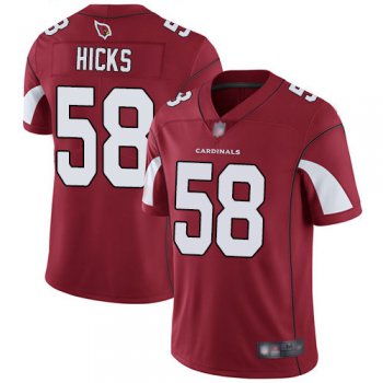 Cardinals #58 Jordan Hicks Red Team Color Men's Stitched Football Vapor Untouchable Limited Jersey