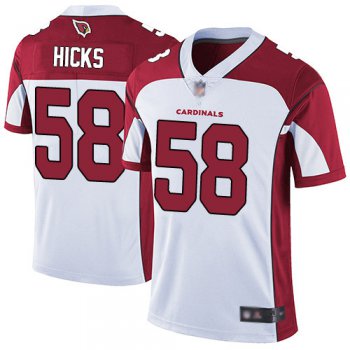 Cardinals #58 Jordan Hicks White Men's Stitched Football Vapor Untouchable Limited Jersey