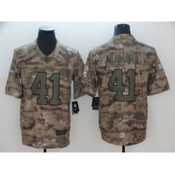 Nike Saints #41 Alvin Kamara Camo Men's Stitched NFL Limited 2018 Salute To Service Jersey