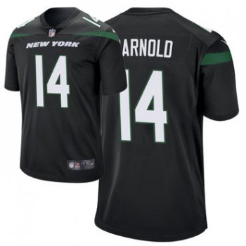 Size XXXXXXL Men's Nike New York Jets 14 Sam Darnold Black New 2019 Vapor Untouchable Limited Jersey