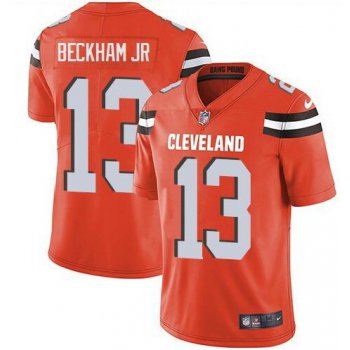 Nike Cleveland Browns 13 Odell Beckham Jr Orange Vapor Untouchable Limited Jersey