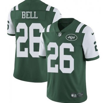 Nike New York Jets 26 Le'Veon Bell Green Vapor Untouchable Limited Jersey