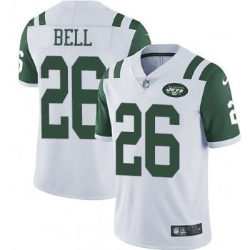 Nike New York Jets 26 Le'Veon Bell White Vapor Untouchable Limited Jersey