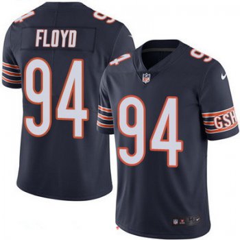 Men's Chicago Bears #94 Leonard Floyd Navy Blue 2016 Color Rush Stitched NFL Nike Limited Jersey