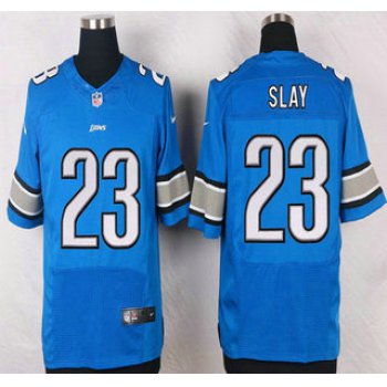 Detroit Lions #23 Darius Slay Light Blue Team Color NFL Nike Elite Jersey