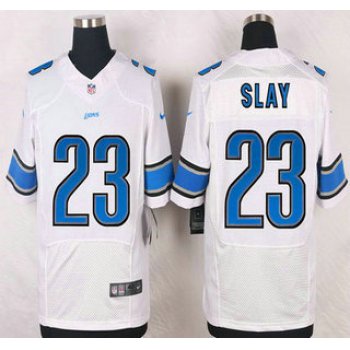 Detroit Lions #23 Darius Slay White Road NFL Nike Elite Jersey