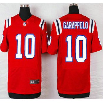 New England Patriots #10 Jimmy Garoppolo Red Alternate NFL Nike Elite Jersey