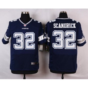 Nike Men's Dallas Cowboys Orlando Scandrick Elite Blue Jersey