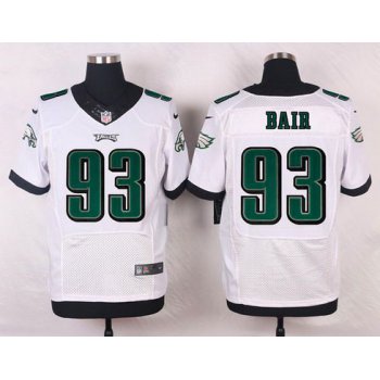 Philadelphia Eagles #93 Brandon Bair White Road NFL Nike Elite Jersey