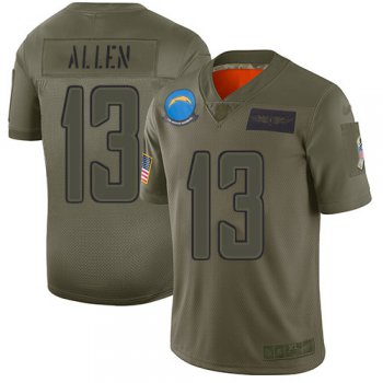 Nike Chargers #13 Keenan Allen Camo Men's Stitched NFL Limited 2019 Salute To Service Jersey