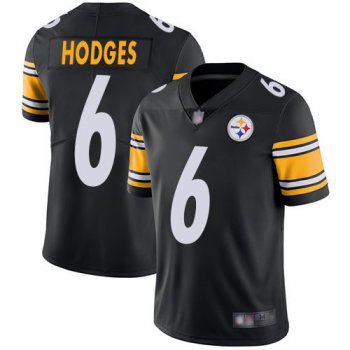 Nike Steelers #6 Devlin Hodges Black Team Color Men's Stitched NFL Vapor Untouchable Limited Jersey