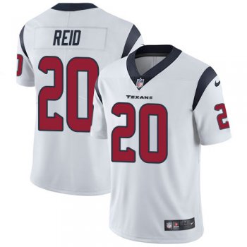 Men's Nike Houston Texans #20 Justin Reid White Stitched NFL Vapor Untouchable Limited Jersey