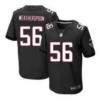 Nike Atlanta Falcons #56 Sean Weatherspoon Black Elite Jersey