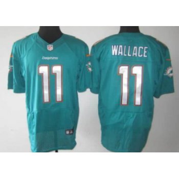 Nike Miami Dolphins #11 Mike Wallace 2013 Green Elite Jersey