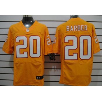 Nike Tampa Bay Buccaneers #20 Ronde Barber Orange Elite Jersey