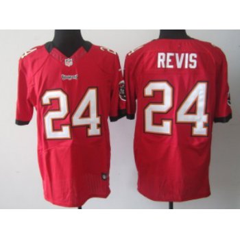 Nike Tampa Bay Buccaneers #24 Darrelle Revis Red Elite Jersey