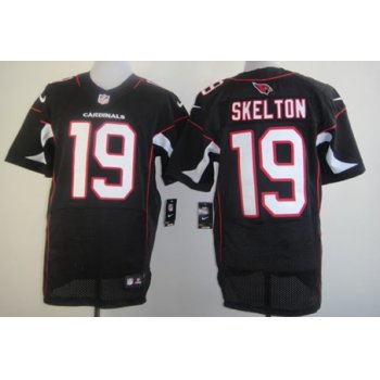 Nike Arizona Cardinals #19 John Skelton Black Elite Jersey