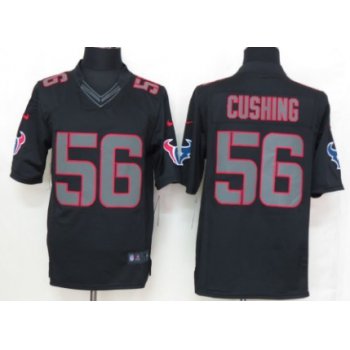 Nike Houston Texans #56 Brian Cushing Black Impact Limited Jersey