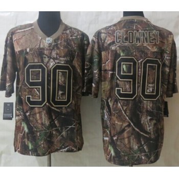 Nike Houston Texans #90 Jadeveon Clowney Realtree Camo Elite Jersey