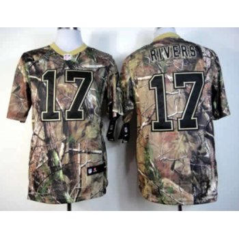 Nike San Diego Chargers #17 Philip Rivers Realtree Camo Elite Jersey